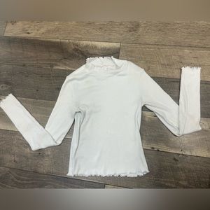 Long Sleeve Soft White Tee